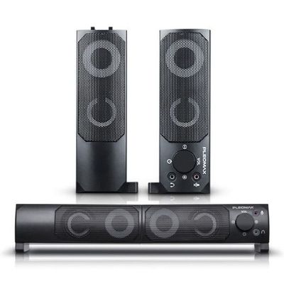 휴대용스피커 2채널 USB 사운드바 스피커 컴퓨터