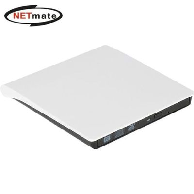 넷메이트 NM-SCM03W 외장형 슬림 DVD Writer 화이트 DVD-Multi