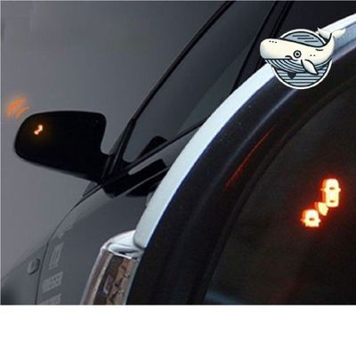 YF쏘나타사각지대센서 후방시각 보조센서 램프 조명 점등 안전 경고등