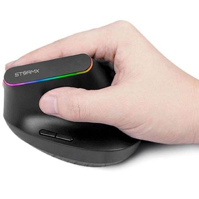 STORMX 컬러랜덤 인체공학 무선 마우스 BT 버티컬 VM2