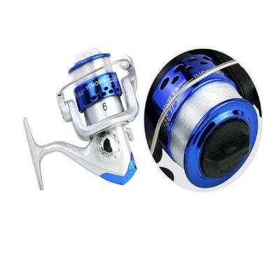 스피닝릴 YUMOSHI 초보자용 바다 민물 겸용 다용도 낚시릴 낚시