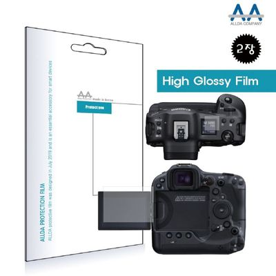 캐논EOSR3 캐논 EOS R3 호환용 고광택 보호필름 전면2장상단2장