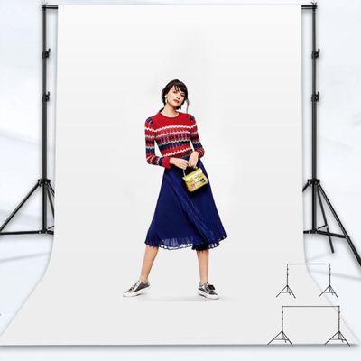 스탠드 키밍 촬영 배경지 거치대 2X2M 2X3M 접이식 높이조절