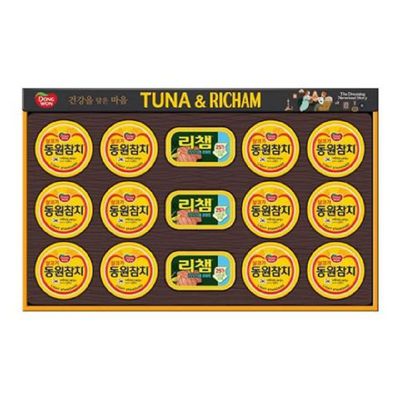 동원 FB97QQ82 튜나리챔 30호 선물세트 1박스(5세트입)