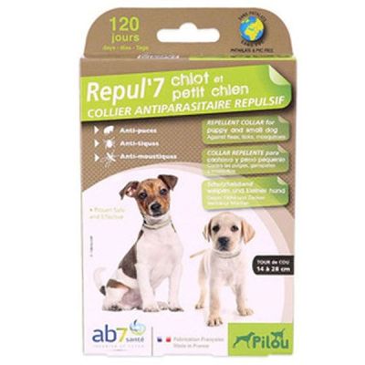 필루 VDPM6436 외부기생충 예방목걸이 28cm 소형견 강아지 해충