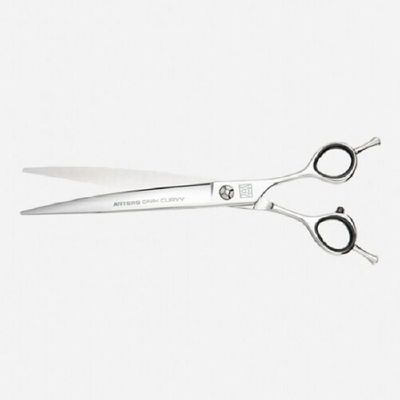 아테로 GKEM2873 애견 커브가위 T46080 전문가용 오닉스 8인치