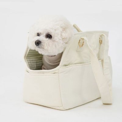 반려동물 TRTM1153 외출 대중교통 쿠션 이동가방 숄더백 L