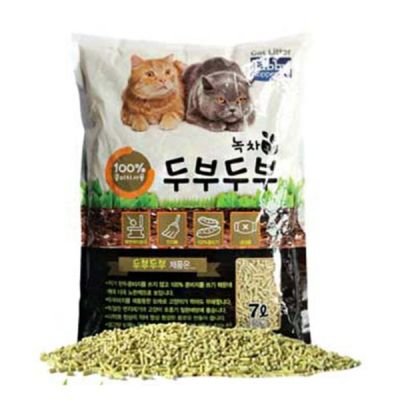 테비 USGC8831 두부두부 모래 (녹차) 7L(2.82kg)