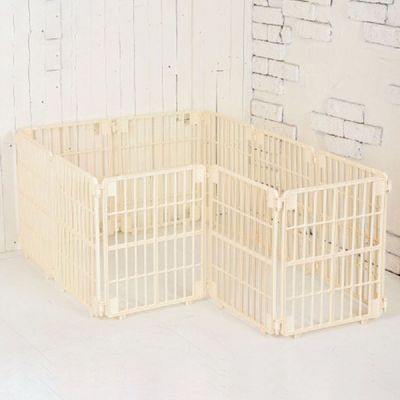 강아지 MOXO3961 10P 라온 프리미엄 중형 베이지 울타리