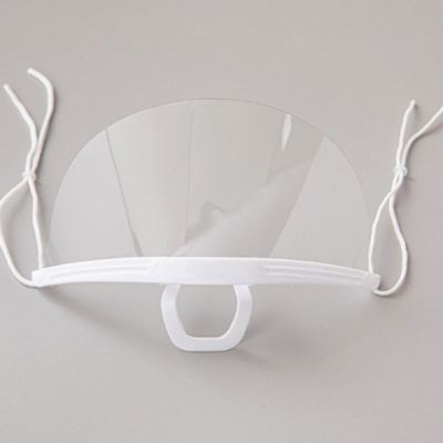 위생 마스크 10개입 편리한 투명 플라스틱 개인용