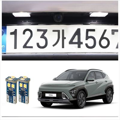 실내등 D21 코나 SX2 T10 6 LED번호판등 삼성LED 6000K