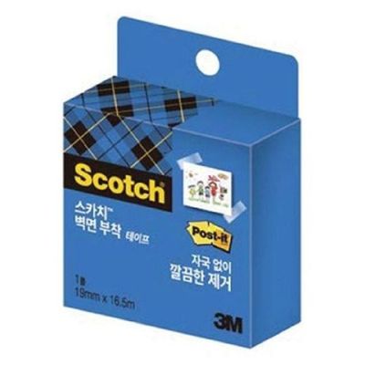 3M 테이프 리필 스카치 벽면 부착 183R/19mmx16.5m