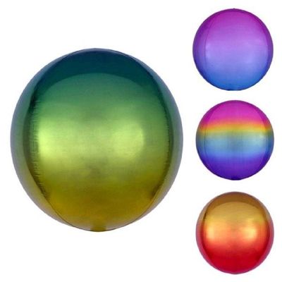 소품 XT20QI76 오브옹브레은박풍선 파티 호일풍선 생일 백일 풍_블루그린