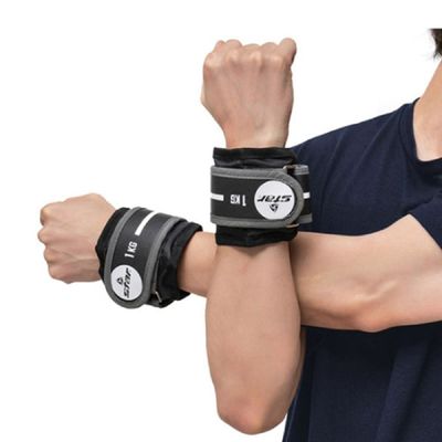 [신상품] 중량손목밴드 스타 스포츠 손목 중량 밴드 1kg 2개입 1P 근력 운동