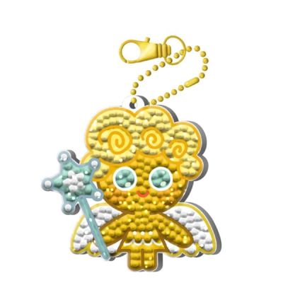 구슬십자수 비즈십자수재료 보석십자수키링 십자수 키링 천사맛 쿠키