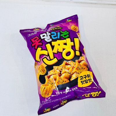 맛탕맛 245g 신짱 크라운 고구마 맛탕과자 맛탕맛과자 크라운과자 신짱맛탕 고구마과자 맛탕