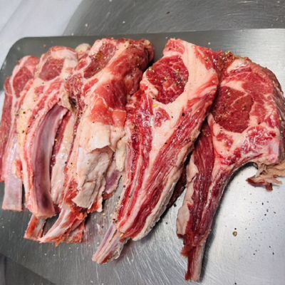 호주산 양고기 1년미만 램 양갈비 커팅 숄더랙 500g