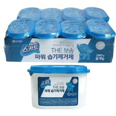 습기제거제 유한킴벌리 더보송 습기제거 파워 제습제 8개