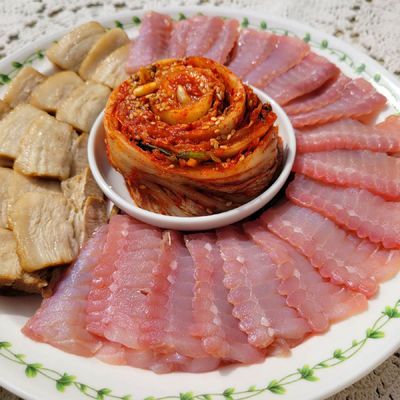 국내산 대청도 숙성 홍어 600g