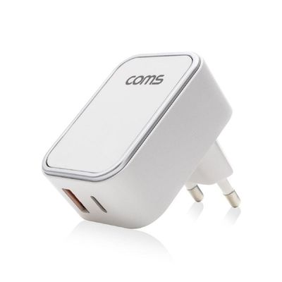 휴대폰충전기 18W PD QC3.0 2포트 USB 급속 충전기 C타입 듀얼 고속