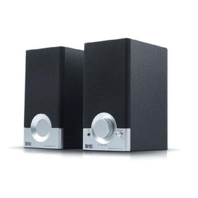 스피커 브리츠 BR-1000A 큐브블랙2 2.0채널 USB