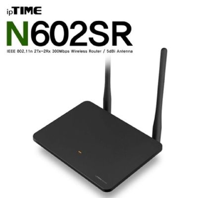 소모품 ipTIME 아이피타임 11n 유무선 공유기 N602SR