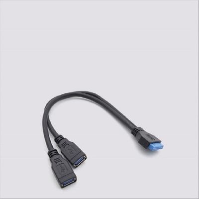 USB 포트 3.0 20P-USB 2P Y형 케이블 20cm 2Port AF