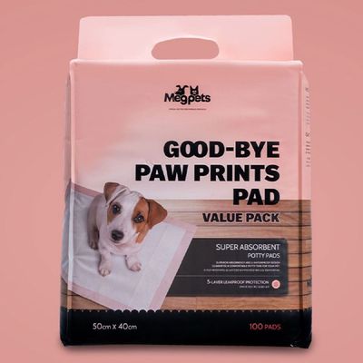 [신상품] 애견배변패드 굿바이 포 프린츠 배변 패드 절약형 50X40 100매 20g