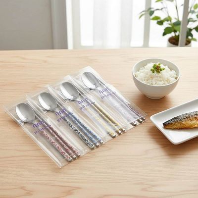 스텐 707DOQ61 수저세트 명절선물 집들이 손님맞이_블루