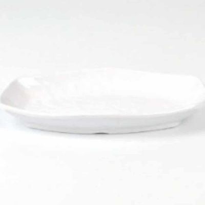 일식집 219UVS02 스시접시 6605호 백색 사각반찬접시 멜라민그릇