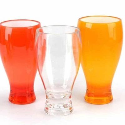 다용도 109YAS99 맥주컵 소 (노랑) 업소용음료컵 카페물컵