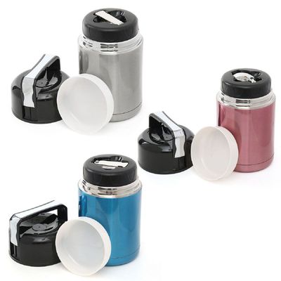 [신상품] 보온 335XRN65 죽통 (1L) 도시락통 수험생 직장인 스텐 이유식_실버