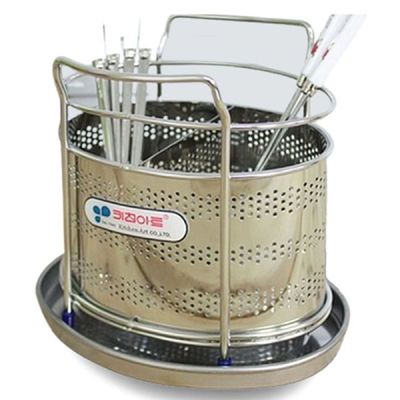 [신상품] 이라이프 878QPJ44 키친 쟁반 타원 수저통 1p 이쁜수저통 고급수저통 휴대용수저통 여