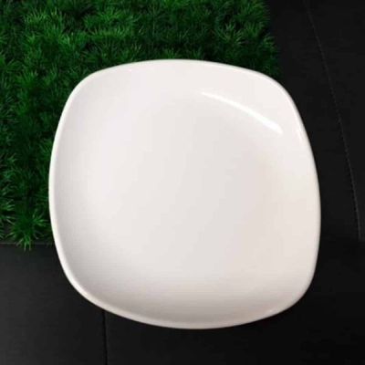 [신상품] 접시 576VQU86 25.4cm 사각 안주접시 사각찬기 주방그릇