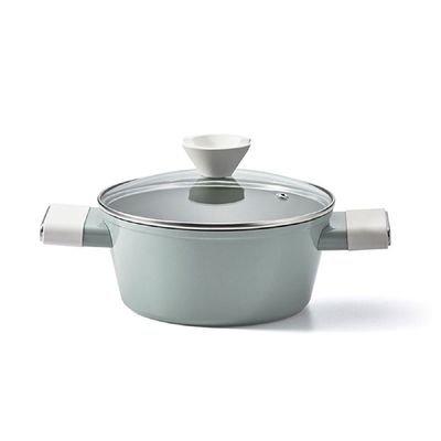 로이첸 679KCY97 그린닷 세라믹 IH 양수냄비 20cm