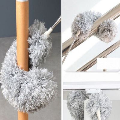 스위퍼더스터 천장 청소 도구 먼지 제거기 길이 조절 가능한 털이