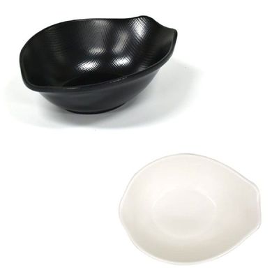 [신상품] 멜라민 462YBQ28 카레 소스 그릇 소스볼 17x13.3cm 5호 크림