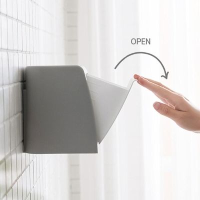 미니 벽 부착형 화장대 쓰레기통 소형 위생용 화장솜 수거함