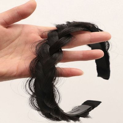 가발머리띠 여성 4컬러 땋은머리 꽈배기머리띠 벼머리띠 헤어밴드