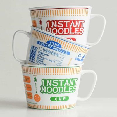 뚜껑 765MDM73 세라믹 라면기 라면조리기 세라믹식기 컵라면도_드로잉 라면기 (블루)