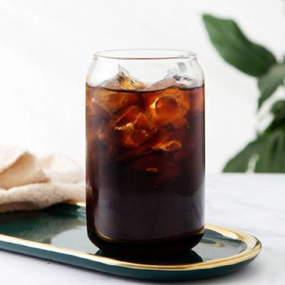 로하티 356EFL71 비어 글라스캔 유리컵 3p 홈카페 맥주캔컵