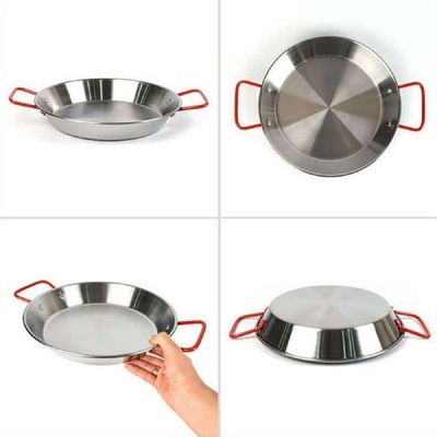 스텐 535OQY68 빠에야냄비 9호 34cm 감바스알하이요 감바스만들