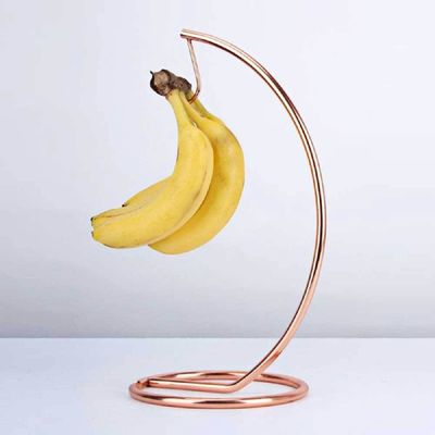 [신상품] 철제 K8M1T1Y0 바나나걸이 스탠드 신선 과일_바나나걸이-로즈골드