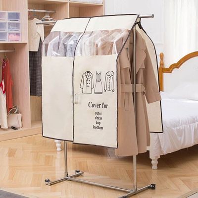 [신상품] 옷 S9L8L1C4 보관 보호 커버 먼지 커버 차단 드레스룸 행거_블랙_소형