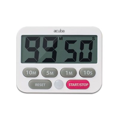 90데시벨 C7O1O6D7 큰 알람소리 쿠킹타이머 주방타이머 화이트