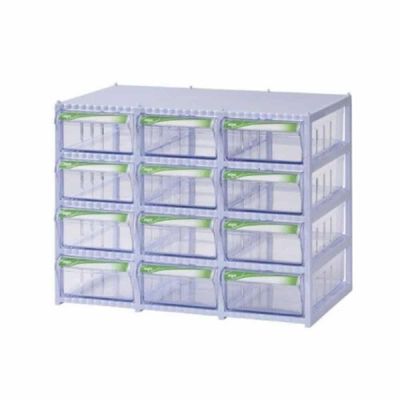 멀티보관함 W7P9E5R9 400x233x290mm 사무실책상정리 책상위선반