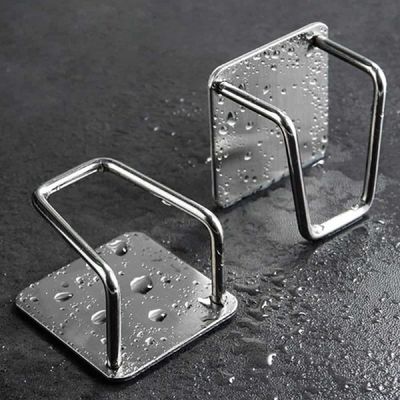 부착식 O2N1N3R6 싱크대 수세미 후크 2P세트 수세미보관 수세미선반