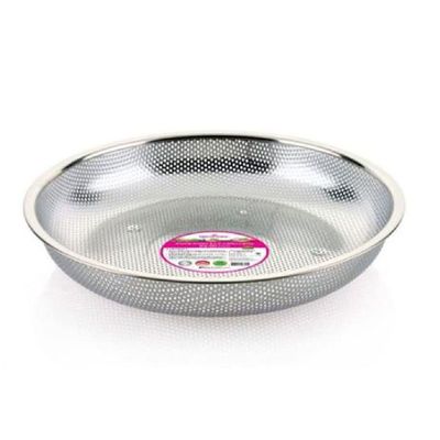 퀸센스 C1U8U3B4 채반 바구니 과일 채소 소쿠리 펀칭볼 27CM_27CM