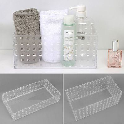 반투명 Z6S7C5A4 사각수납함 280x140x123 보관함 정리함_123mm