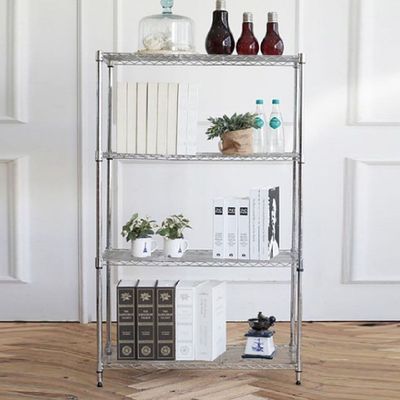 [신상품] 메탈랙 Y5D6D6H2 조립식 선반 철제 선반 진열대 수납장 4단_4단